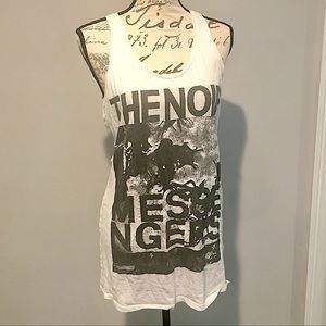 THE NOIR MESSENGER VEST ALL SAINTS TANK